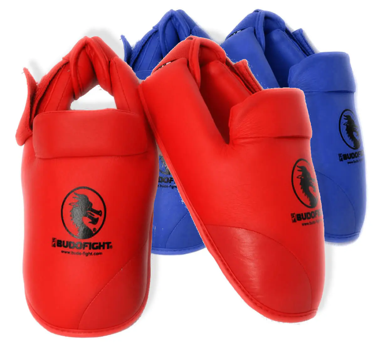 detachable-karate-foot-guard-pu-budo-fight-blue-or-red