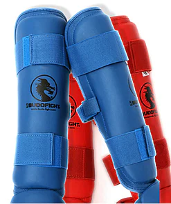 detachable-shin-guard-pu-budo-fight-blue-or-red