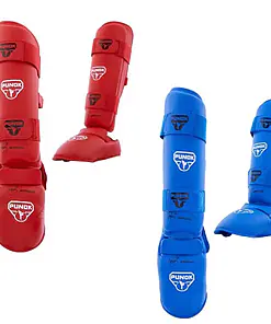 karate-punok-shin-and-foot-protectors-blue-or-red-wkf