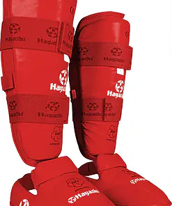 Karate Hayashi shin and foot guards