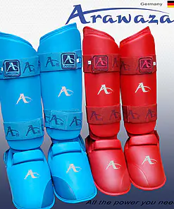 ARAWAZA Karate shin and foot protectors