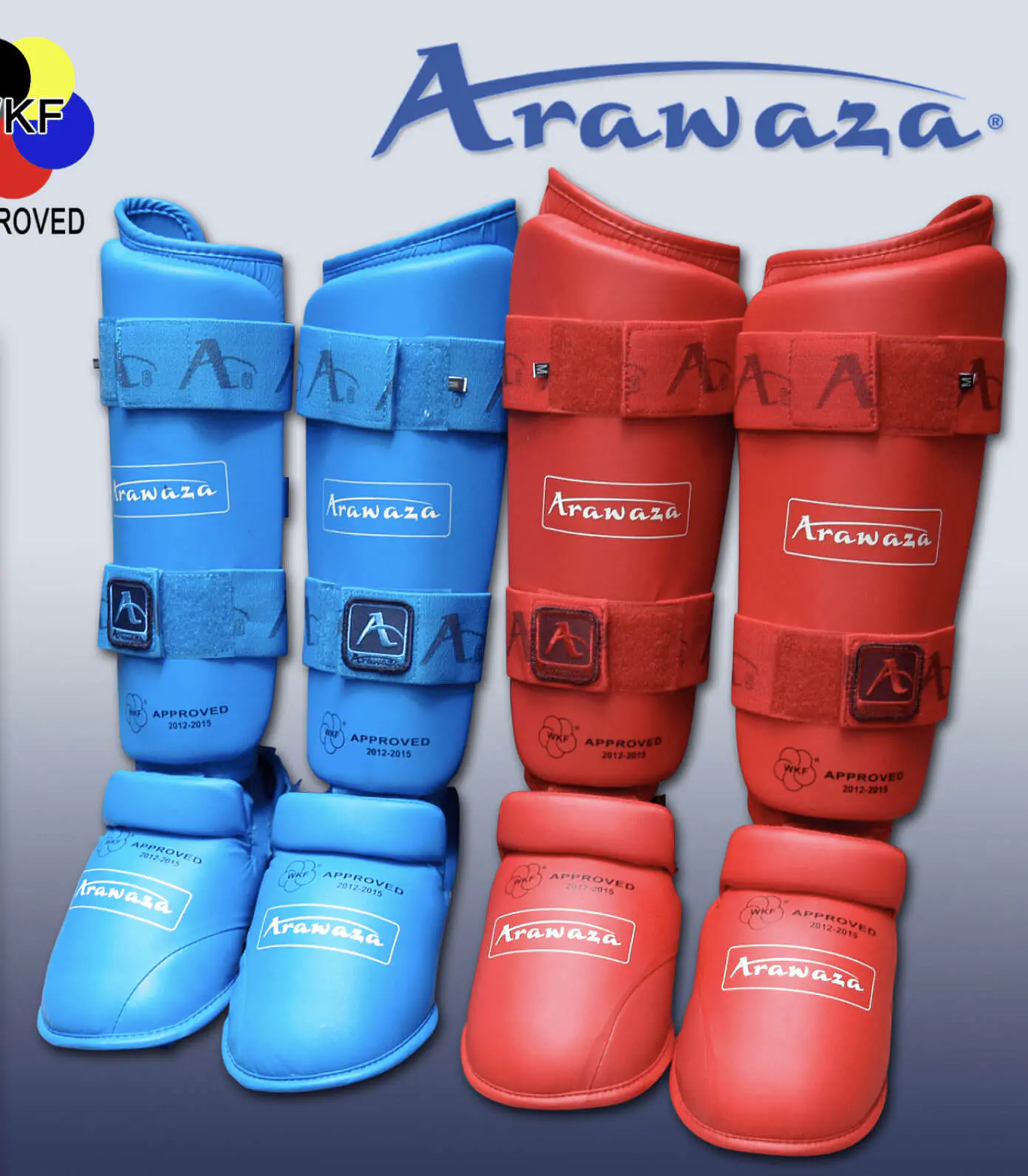 ARAWAZA Karate shin and foot guards