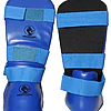 Karate Contact Shin and Foot Protectors - Budo-Fight - blue or red - Image 6