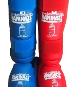 Shin and Foot Protectors Kamikaze - blue or red