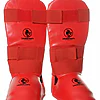 Karate Contact Shin and Foot Protectors - Budo-Fight - blue or red - Image 3