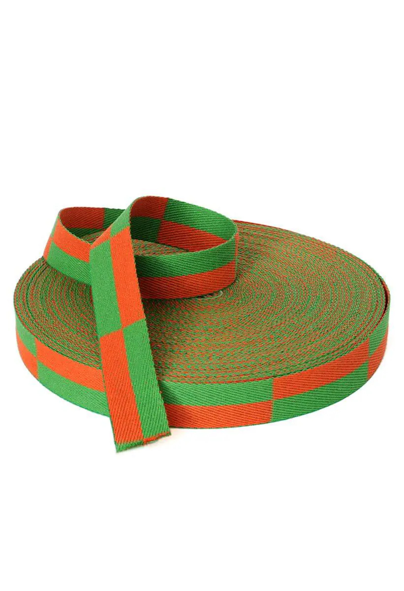 roll-belt-karate-orange-green-karate-gi