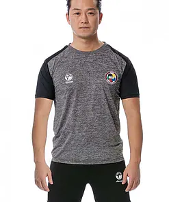 T-shirt Tokaido Team WKF for men grey black face