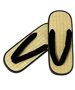 Y-shaped rice straw zooris